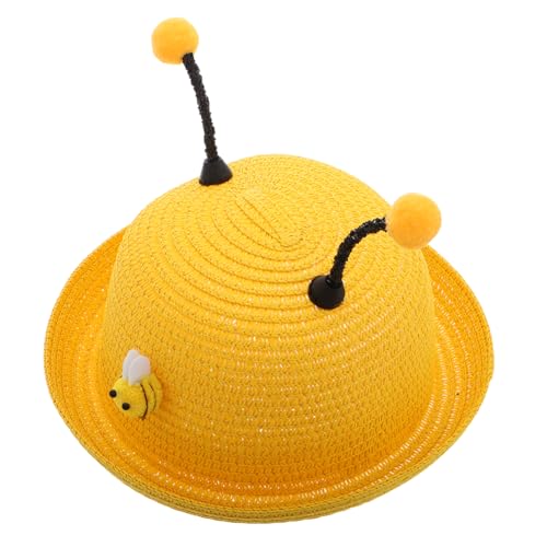 VANZACK Summer Hat for Lightweight Breathable Sun Protection Cap with Adorable Wide Brim for Boys for and Outdoor Fun Yellow