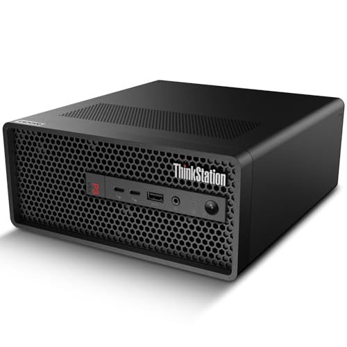 Lenovo ThinkStation P3 Ultra Small Form Factor SFF Desktop PC (Intel Core i7-14700 CPU de 20 núcleos, 16 GB DDR5-4800 MHz RAM | SSD NVMe de 512 GB | Windows 11 Pro Mini estación de trabajo), color