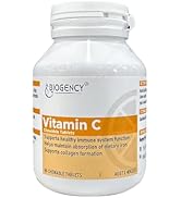 Biogency 60 Tablet Vegan Food Vitamin C Chewable Supplement - Absorbable Organic Antioxidant Asco...