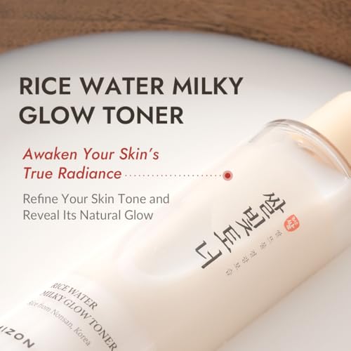 Image of MIZON Rice Water Milky Glow Toner, 5.07 fl oz