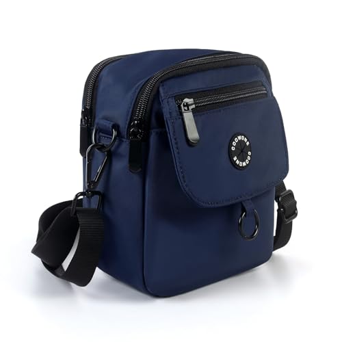 COOWONE wasserdichte Hundeleckerli-Tasche, Hundespaziergang Tasche, Leckerli-Tasche für Hunde, Hundetasche mit Poop Bag Dispenser, Crossbody Bag für Hundetraining