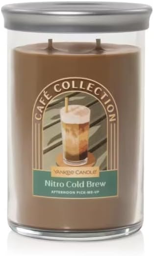 Yankee Candle Cafe Collection Nitro Cold Brew - Afternoon Pick-Me-Up 2-Wick Tumbler Candle