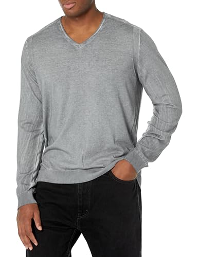 John Varvatos Men's Drew V-Neck Sweater