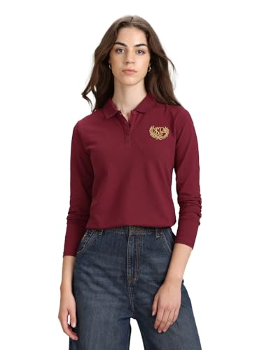 Image of U.S. Polo ASSN. Women's Cotton Slim Fit T-Shirt