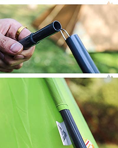 Carpa Piramidal para Camping Familiar 3-4 Personas miniatura 6