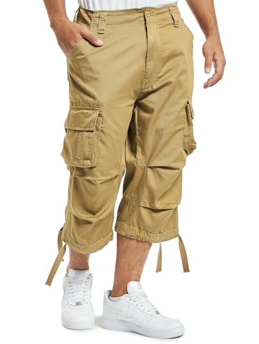 Brandit Urban Legend 3/4 Shorts, Farbe: beige, Größe: XXL