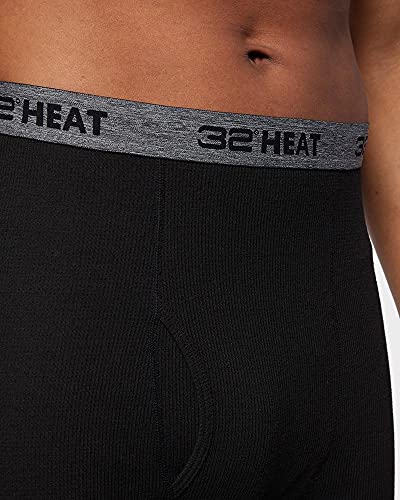 32 Degrees Heat Men’s Performance Thermal Midweight Waffle Baselayer Legging Pant3