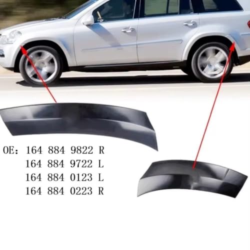 Guardabarros Benz GL W164 resistente a impactos, panel protector de arco de rueda derecho 4