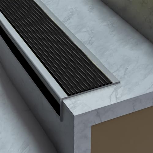 Escalera de goma de 6m parachoques impermeable y antideslizante multicolor para proteger peldaños 2