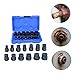 Holibanna 13-Piece Chrome Molybdenum Steel Lug Nut Extractor and Bolt Remover Set Storage to Remove Rusted and Stubborn Bolts for Automotive Repair