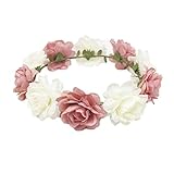 Este Bohemia flor diadema es fácil de instalar y creará un instante impresionante nuevo estilo de pelo.
