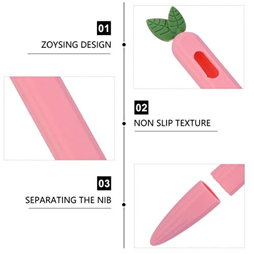 UKCOCO Capa de Caneta Stylus CompatÃ­vel para Apple Pencil 2 Capa de LÃ¡pis Stylus Telefone Capa de