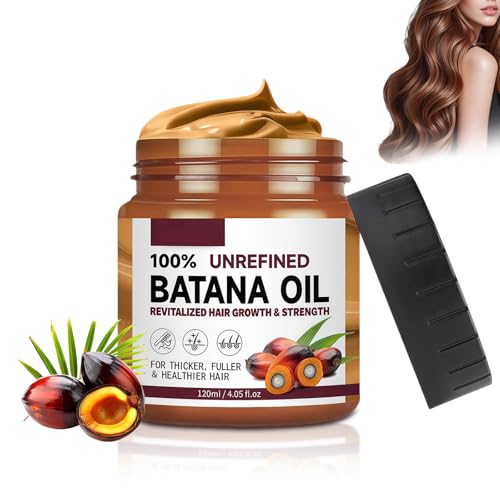 Aceite de Batana para el Cabello Seco y Dañado, Fortalece y Repara, Nutre el Cuero Cabelludo, Sin Siliconas, Apto Todo Tipo de Cabello, Uso Diario Hombre Mujer, 120ml