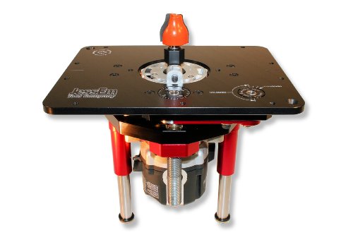 Jessem Mast-R-Lift Ii 02120 Router Lift, 9-1/4-Inch By 11-3/4-Inch,Black/Red #TOP3