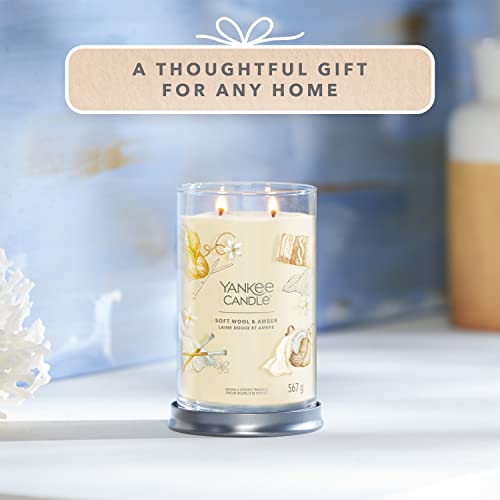 Yankee-Candle-Signature-Scented-Candle-Soft-Wool-Amber-Large-Tumbler-Candle-with-Double-Wicks-Soy-Wax-Blend-Long-Burning-Candle-Perfect-Gifts-for-Women