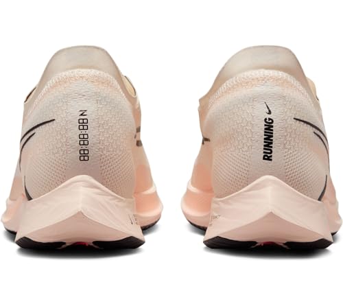 Nike Streakfly Men's Road Racing Shoes (DJ6566-105, Pale Ivory/Guava Ice/Black) Size 142