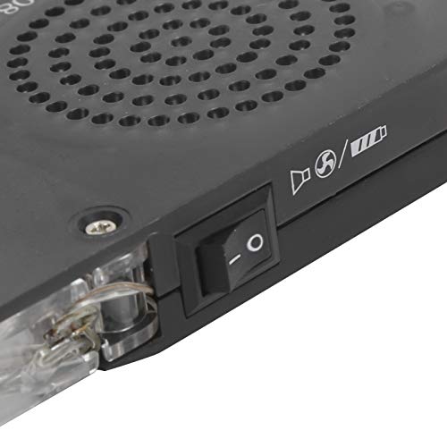 Base enfriadora para laptop con ventiladores LED azules miniatura 3