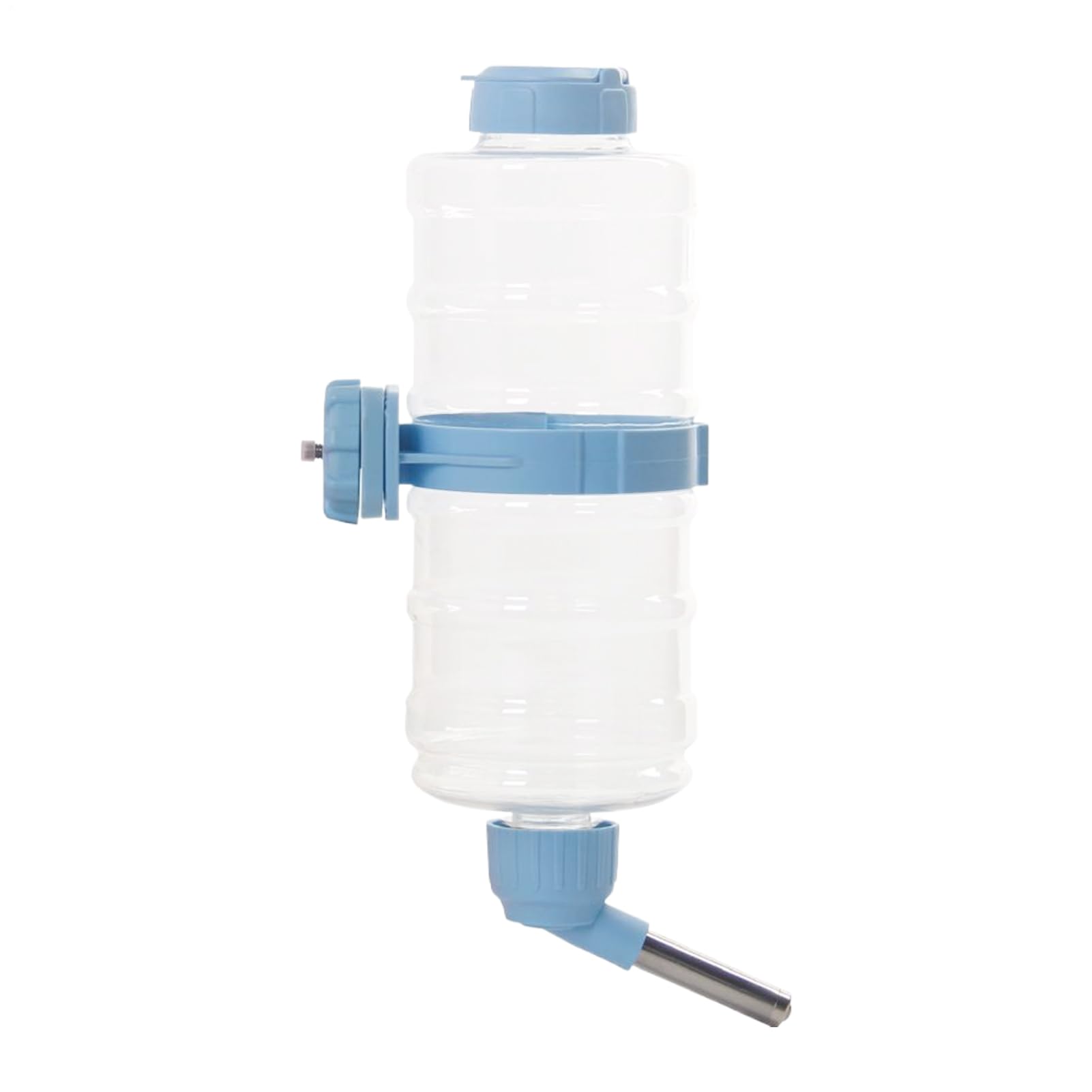Bebedero automático para conejos y comedero con botella antigoteo de refrigeración fácil