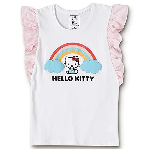Image of Kidsville Girl's Cartoon Regular Fit Tshirt