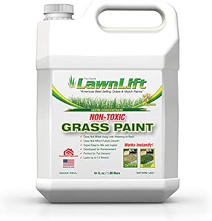 Lawnlift Ultra Concentrated (Green) Grass Paint 64oz. = 5.5 Gallons of Product.