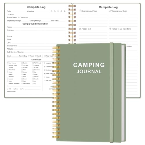 Heveboik Camping Journal - Cyan