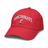 Cincinnati Bearcats Arched Red Officially Licensed Adjustable Baseball Hat