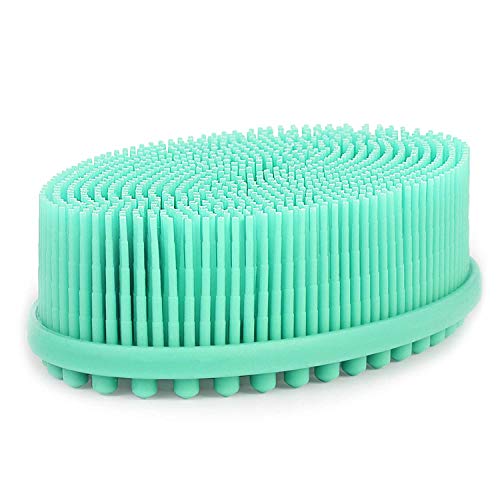 Saiveina Exfoliating Silicone Body Scrubber (Green)
