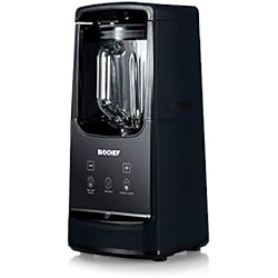 Biochef Batidora Bio Chef - Batidora al vacío BioChef Astro | Aumenta la conservación de los Alimentos Batidos | Motor 1000W | Jarra de Vidrio 1L | Envase al vacío 700ml (Negro)