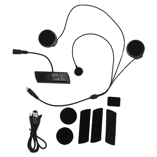 Auriculares de casco Bluetooth 5.0 para motocicleta Manos de navegación GPS Anillo de música estéreo Intercomunicador M7 para montar al aire libre