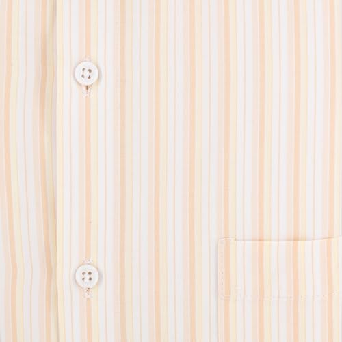 Image of 7-DAYS Men's Premium Striped Formal Shirt - Cotton Rich, Regular Fit, Full Sleeve, with Pocket, Wrinkle Resistant - Stylish Office & Everyday Wear.