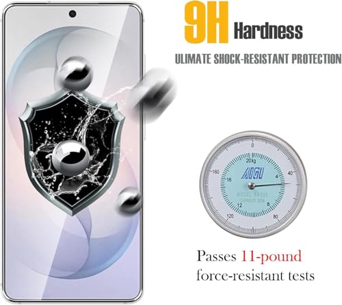 Image of (1 Pack Military-Grade Gorilla Tempered Glass For Samsung Galaxy S26 | (6.3 inch) Screen Protector | Anti Scratch | 9H Hardness | HD Clear, Fingerprint Working
