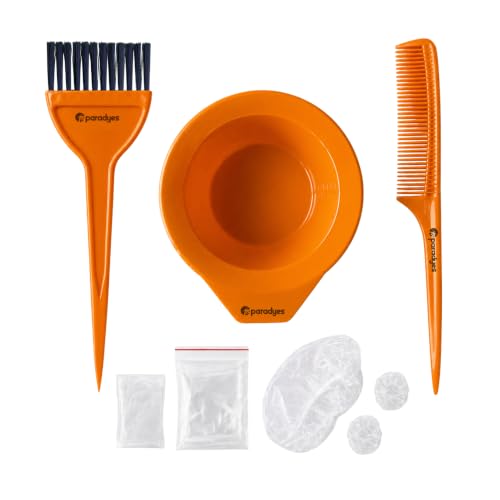 Image of Paradyes Berry Plum No-Bleach Glossy Hair Tint with 7-in-1 Hair Colouring Kit