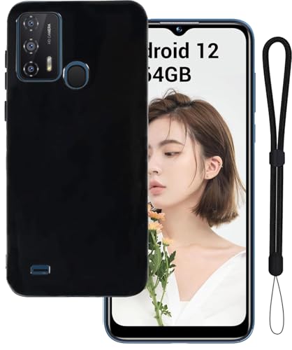 For Oukitel C31 Pro �P�[�X �ی�J�o�[ �yHNWEIWEI�z �ϏՌ� TPU�f�� �_�炩����G�� �X�N���[�� & �J�����ی� �y�� ���^ �ϏՌ� �����h�~ �w��h�~ ���ϖh�~ Oukitel C31 Pro �ی�J�o�[ (�u���b�N)