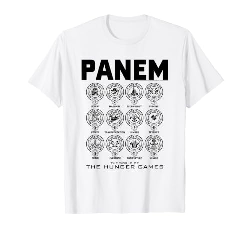 The Hunger Games District Icons T-Shirt