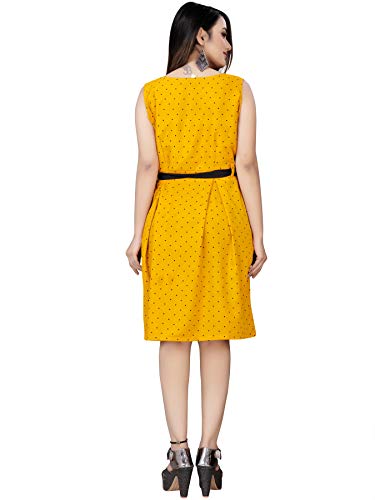 Image of AA Creation Women's Fit And Flare Knee Length Dress