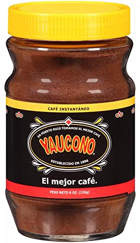 Yaucono Instant Coffee 8 Ounce Jar (1 Pack)