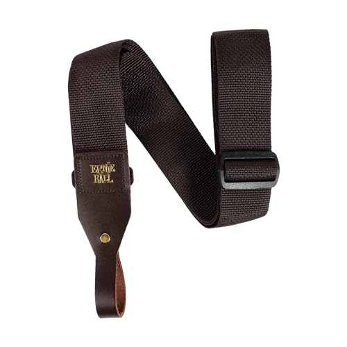Ernie Ball Polypro Acoustic Guitar Strap - Brown (