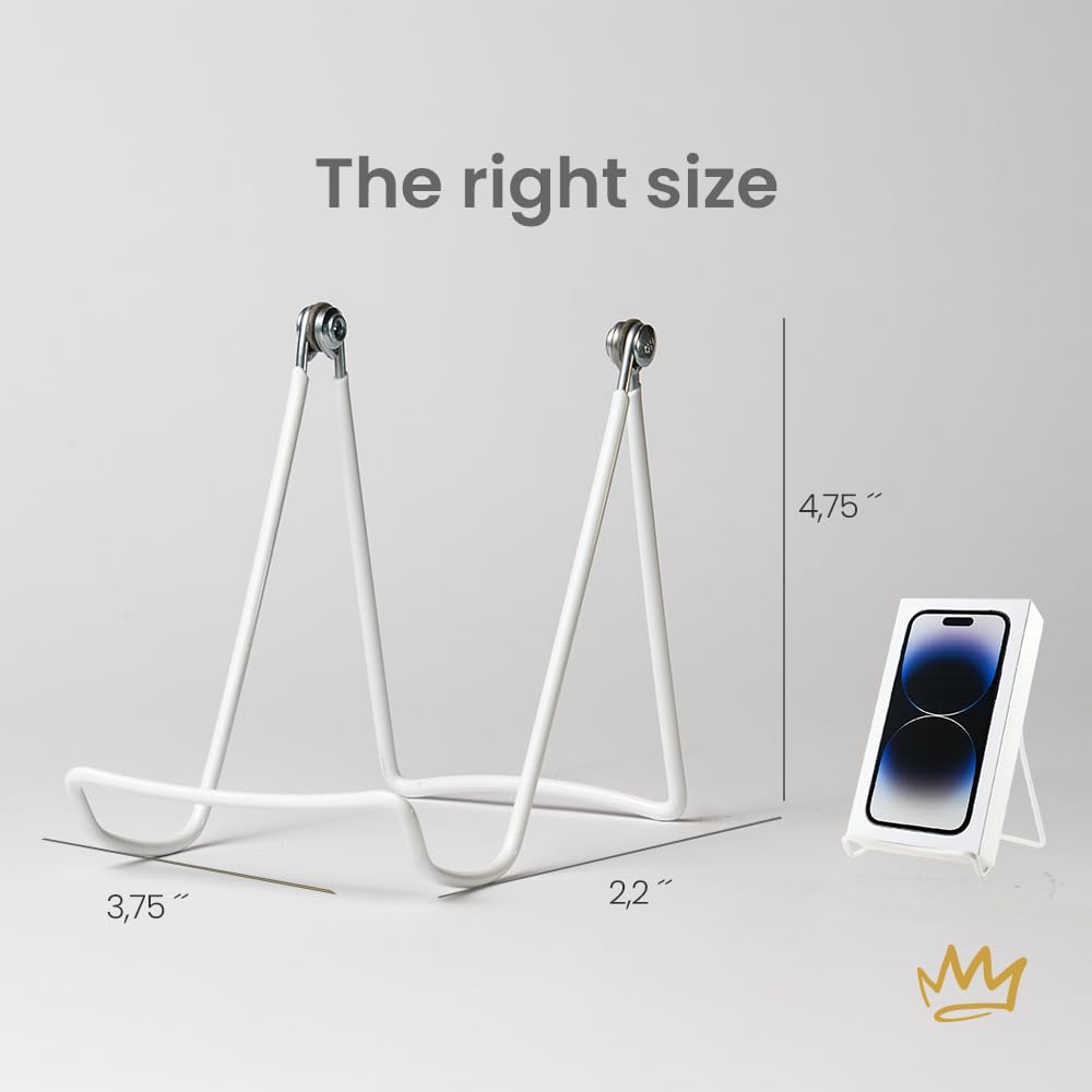 KINGDOM SOLUTIONS Staffeleien Aus Metall – 4 Stabile, Verstellbare Ständer Für Bücher, Bilder & Mehr (Made In USA)