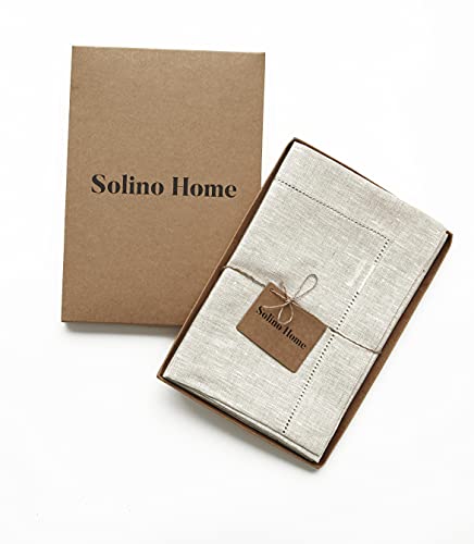 Servilletas de lino Solino Home 20x20 pulg set 4 miniatura 6