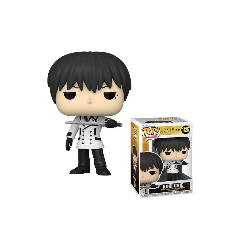 Born To Vape presente Figurine Funko Pop Tokyo Ghoul Kuki Urie 1125 10cm et Son Sticker BTV Exclusif collectionnable