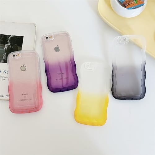 Coque silicone pour iPhone 6 Plus finition premium dégradé violet raffiné - 7