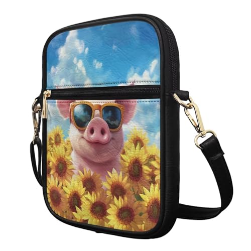 Messenger Bag for Men Crossbody with Adjustable Shoulder Strap Messenger Bag for Cell Phone Travel Outdoor Hiking2