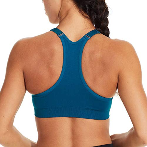 Puma Women Sports Bra, 3-Pack (Pink/Blue/Black, Medium) #TOP3