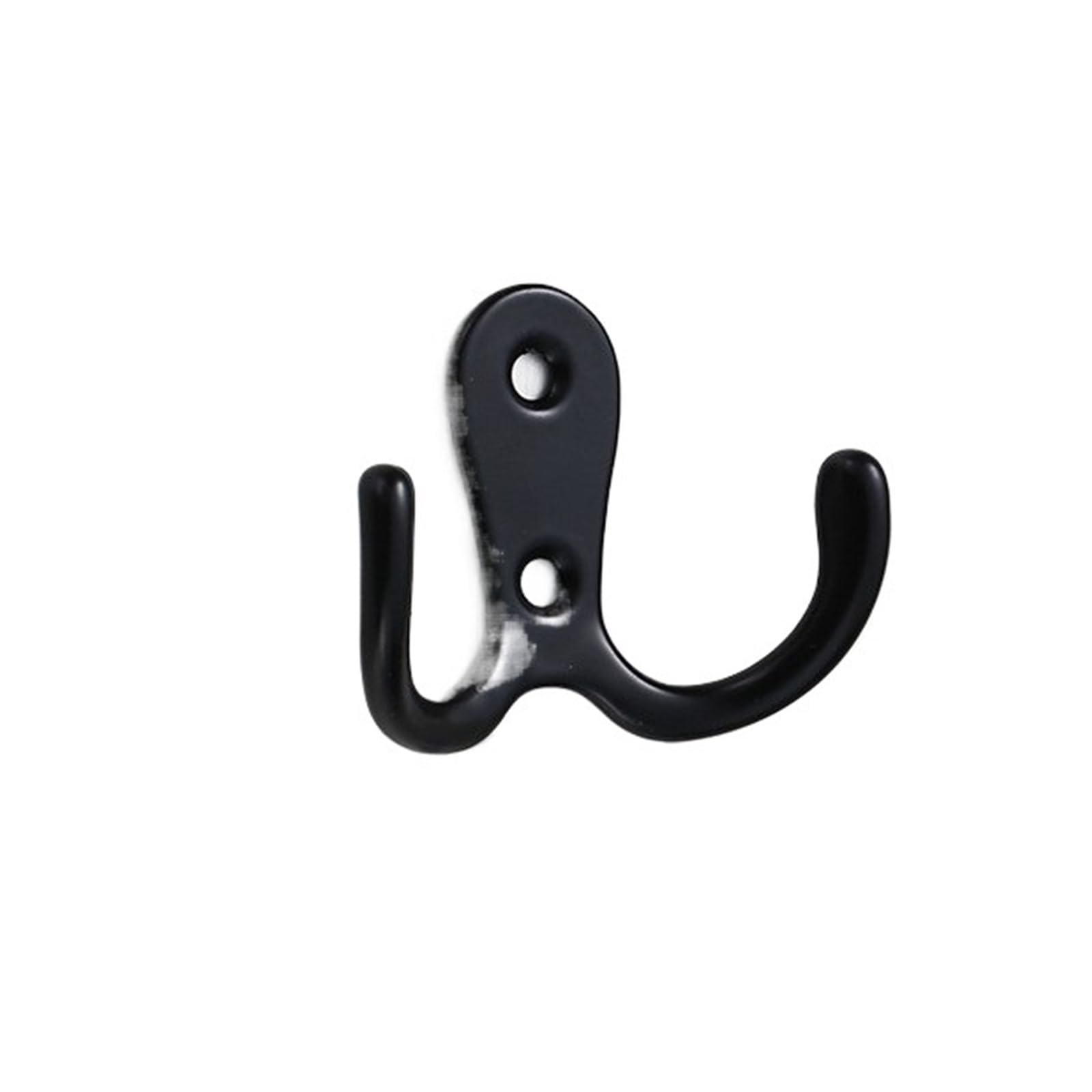 DSFVERVD Coat Hook Robe Hook Hooks for Hanging Wall Mounted Coat Rack(Black-6Pcs)
