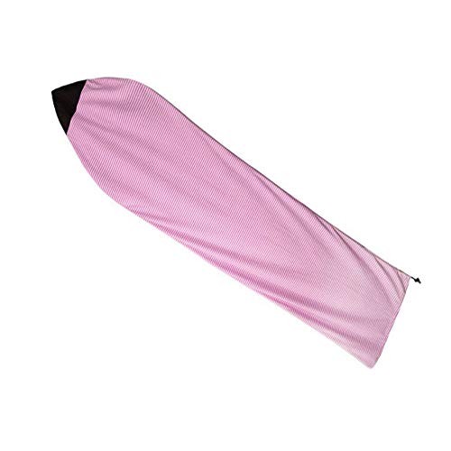 Oikabio Shortboard - Funda elástica para tabla de surf, bolsa protectora con cordón, almacenamiento suave, de secado rápido, accesorios de surf