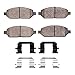 Dynamic Friction Company 3000 Ceramic Brake Pads and Hardware Kit