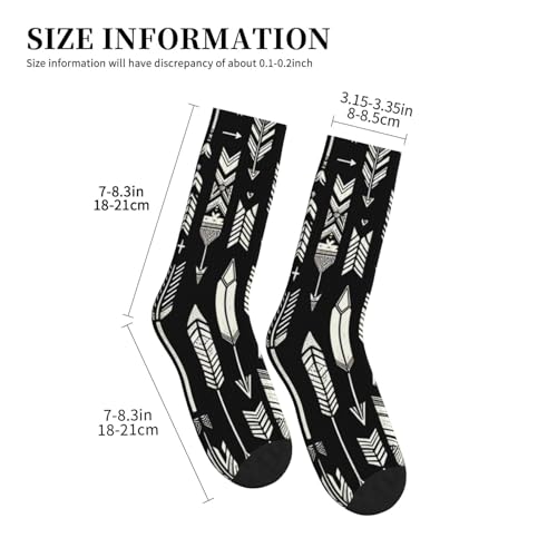Augenstern Unisex Crew Sport Socks Tribal-Arrows-Aztec Outdoor Recreation Socks4