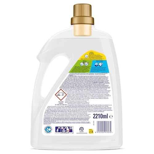 Miniatura 2 de Vanish Oxi Action Gold Quitamanchas multipoder para la ropa, Elimina Olores y Evita Desteñidos, en gel, sin Lejía, 2210 ml