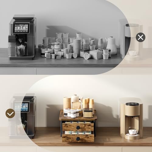 Soporte para cápsulas de café tipo mesa de sofá con puertos USB para salón moderno 8