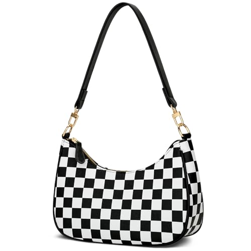 Image of KKXIU Shoulder Bag for Women Cute Hobo Purses and Handbags Retro Clutch Underarm Purse | Cute